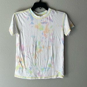 Girls Fabletics tie dye shirt size 10/12